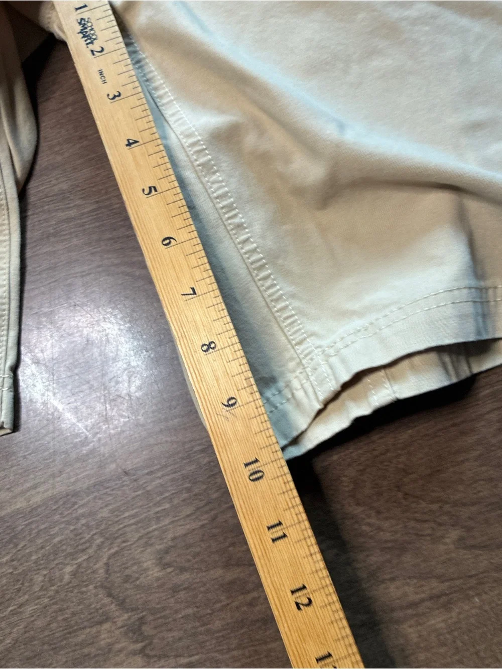 Adidas Originals Mens Khaki Tan Cargo Shorts Logo Size 38 Casual Outdoor